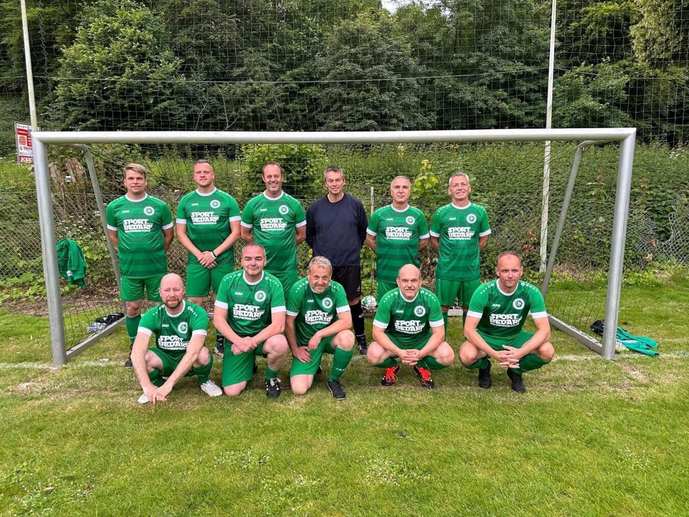 Die Altherren der DJK Rhenania Kleve. Foto: DJK Rhenania Kleve