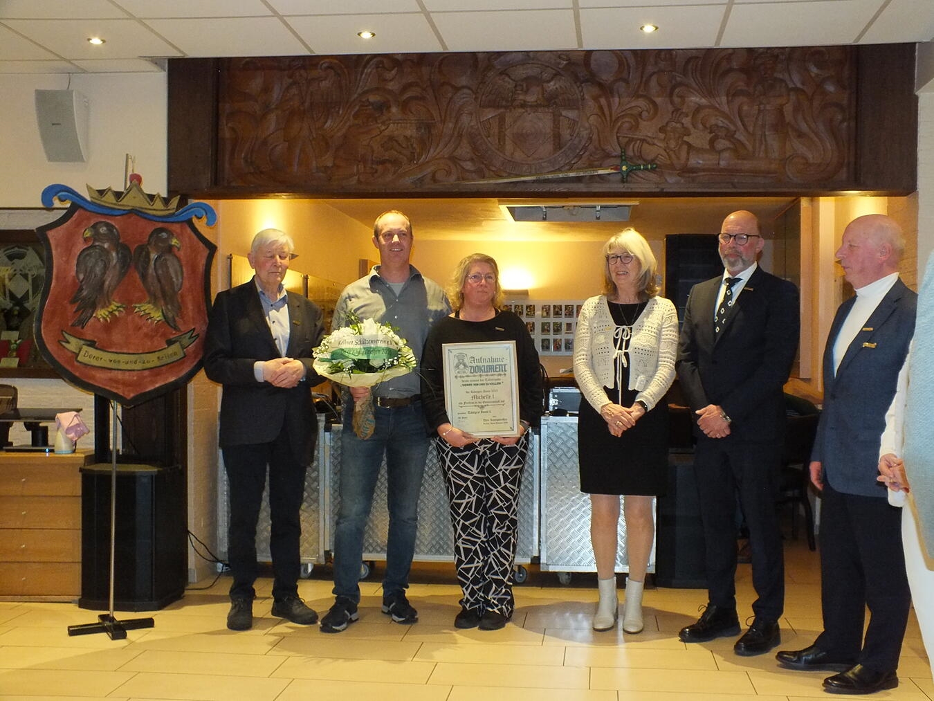 Die amtierende Königin 2025/2026 Michelle I. (van Well). Foto: Kellener Schützenverein