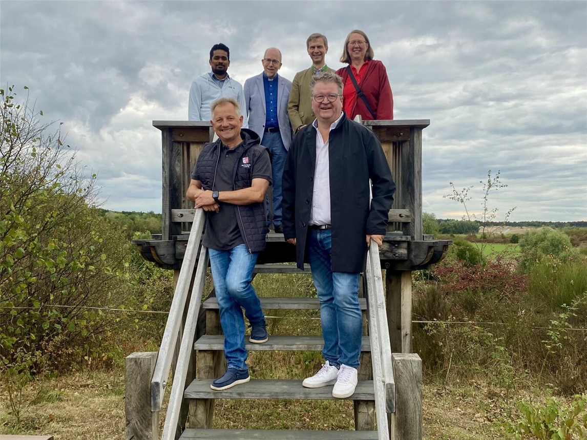 Die Anwesenden bei der Eröffnung. Foto: Gemeinde Weeze