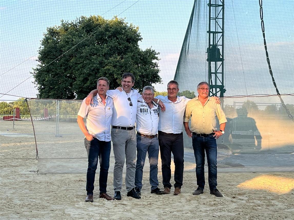 Die Aspiranten 2025: Ulrich Tönnishoff, Jens Weber, Karl Langenberg, Peter Postertz und Gerd Janßen (v.l.) Foto: privat