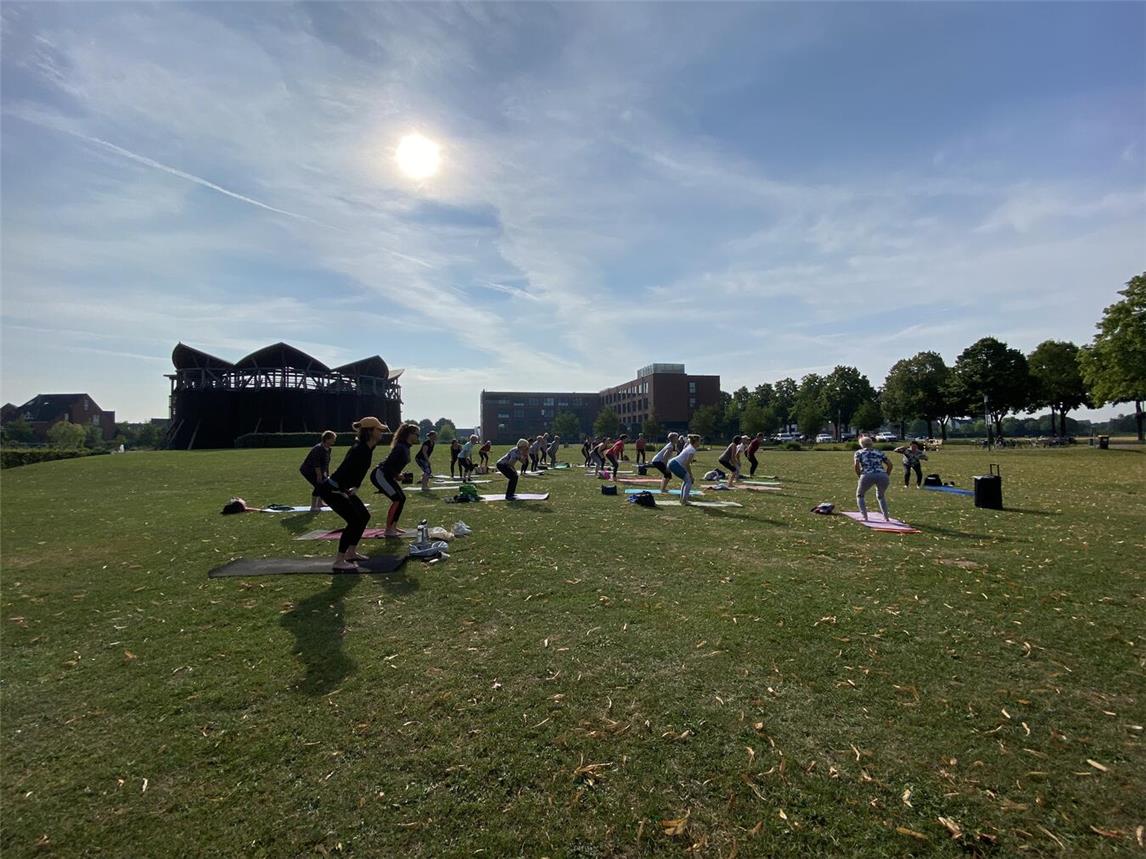 Die „Atempause“ hält vom 29. Juli bis 16. August ein vielseitiges Bewegungs- und Gesundheitsangebot bereit. Foto: © Wallfahrtsstadt Kevelaer