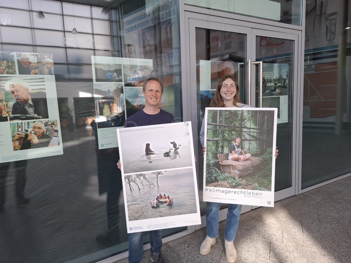 Die Ausstellung Klimagerecht leben zeigt beeindruckende Bilder. Foto: WTM