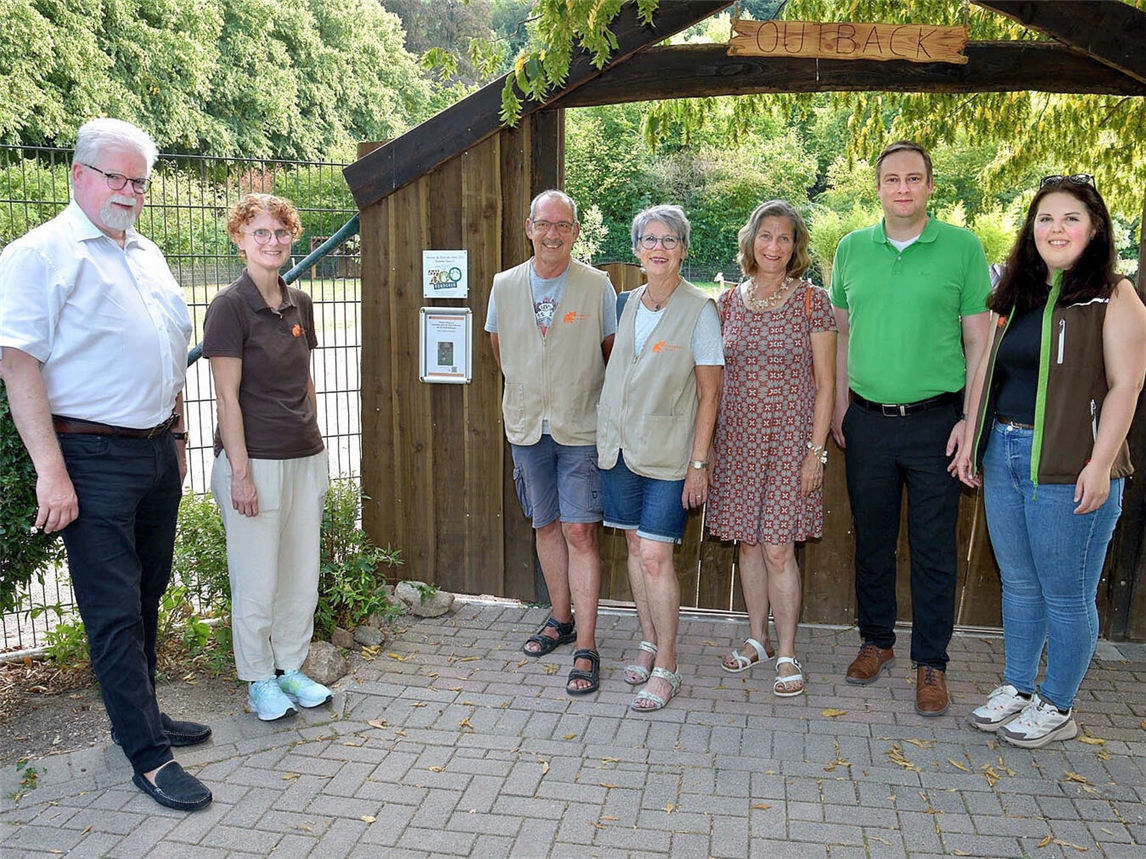 Auszeichnung „Aktion des Jahres 2025“ für Känguruanlage im Klever Tiergarten, GdZ, Foto von Rüdiger Dehnen.
