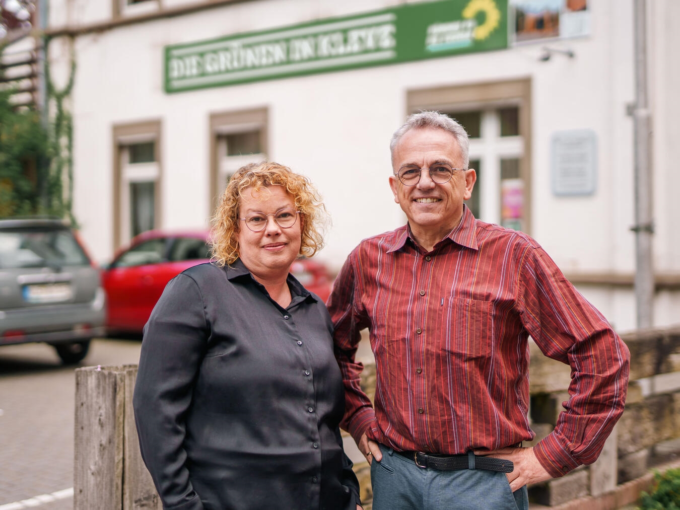 "Antje Engler-Janßen und Dr. Volkhard Wille bei einer Veranstaltung, Foto von Simon van de Loo"