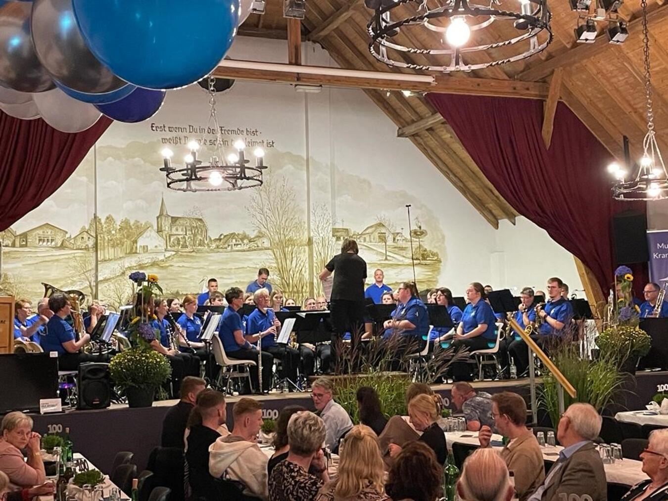 Die Besucher dürfen sich auf eine bunte Mischung von Liedern freuen. Foto: Musikverein Kranenburg