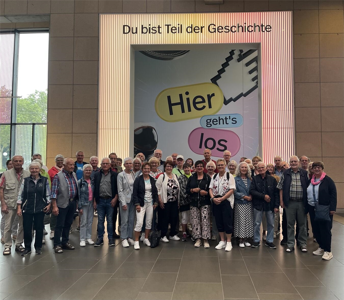 Die Besuchergruppe aus Straelen im Haus der Geschichte. Foto: privat