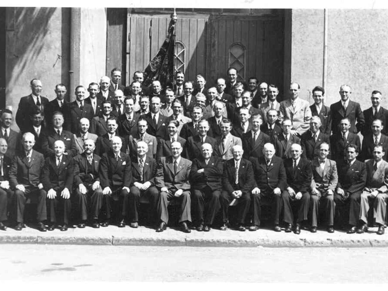 Die Blütezeit des MGV Kellen waren mit über 75 Sänger die 1950er Jahre.