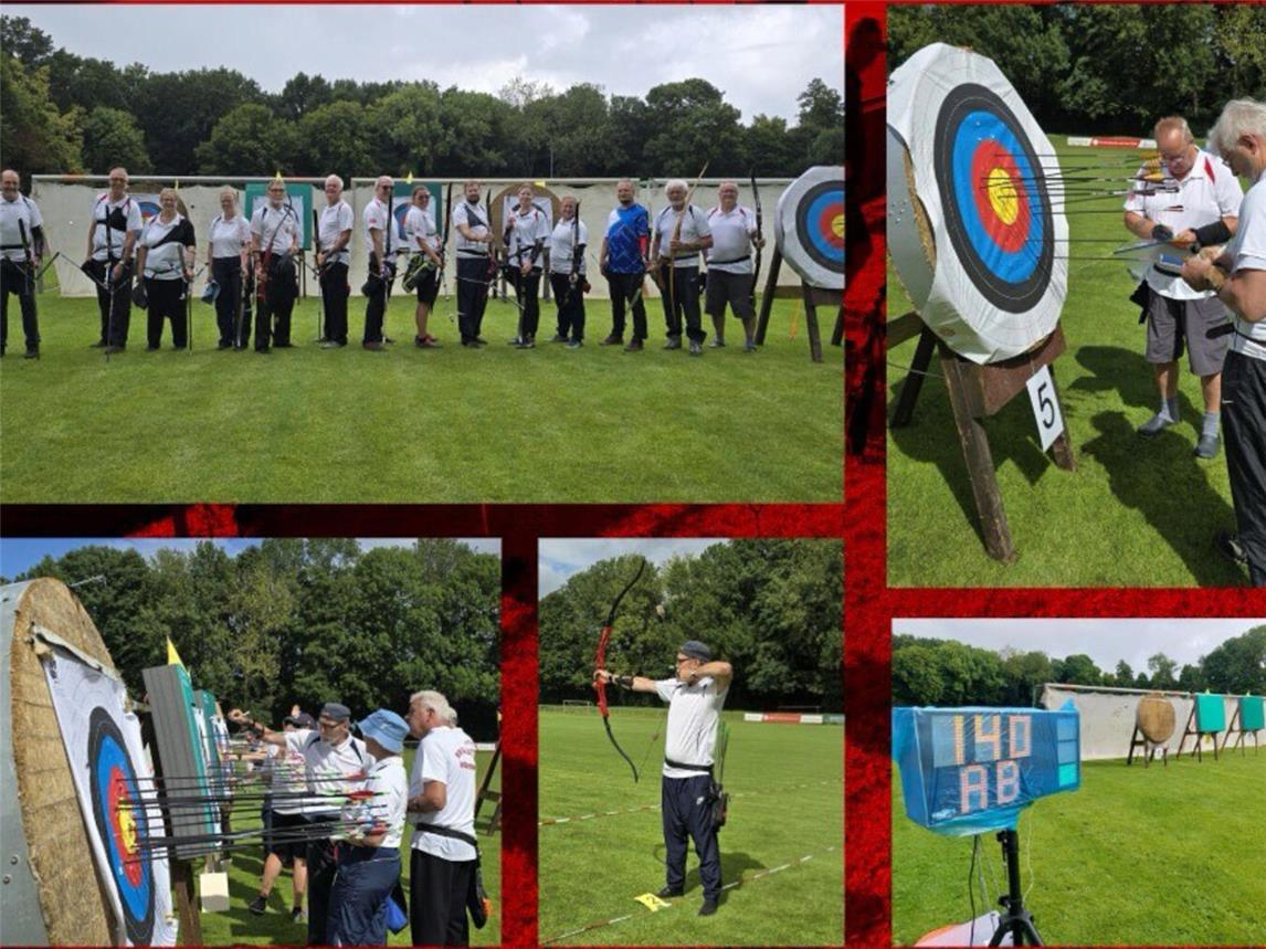 Die Bogenschützen des Rot Weiß Geldern organisierten den Beginners Cup im Gelderlandstadion. Fotos: privat