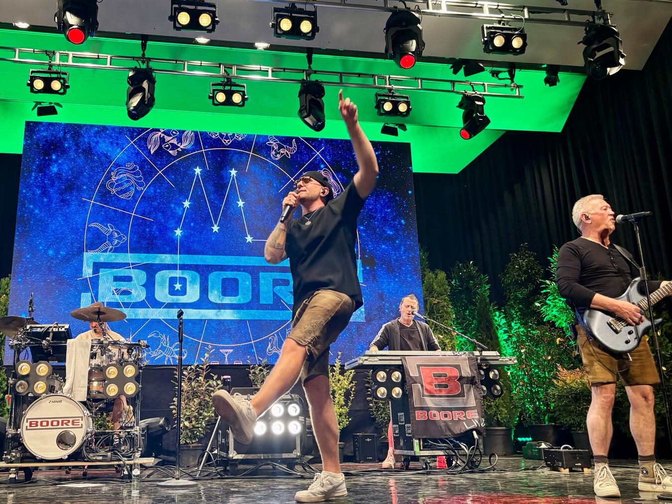 Die „Boore“ sorgten zu späterer Stunde für großartige Stimmung.