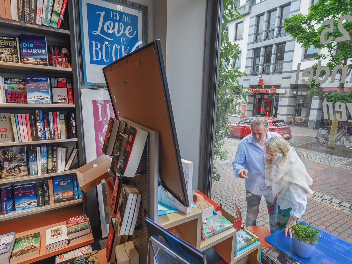 "Buchhandlung Hintzen Krimi-Event mit Robin Fleuren, literarischer Aperitif, Kleve, Buchaktion"
