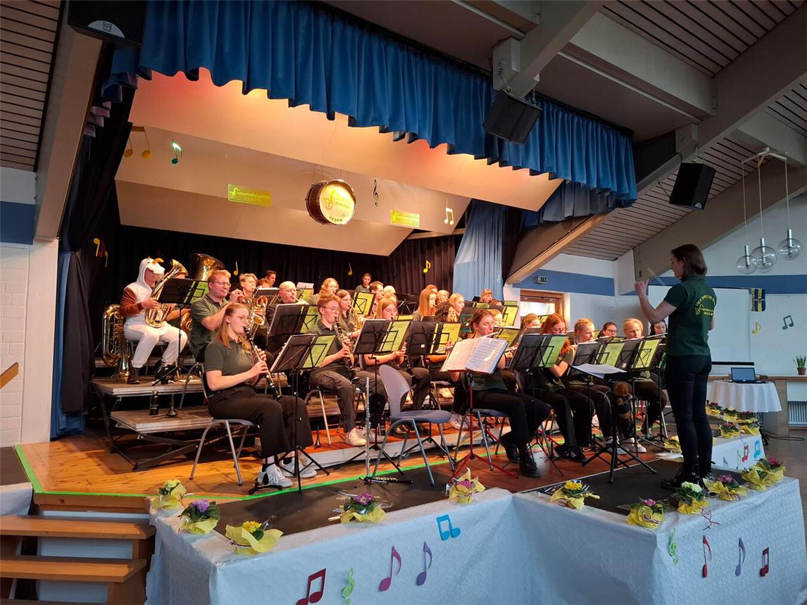 Die Bühne gehörte den jungen Musikern. Foto: privat