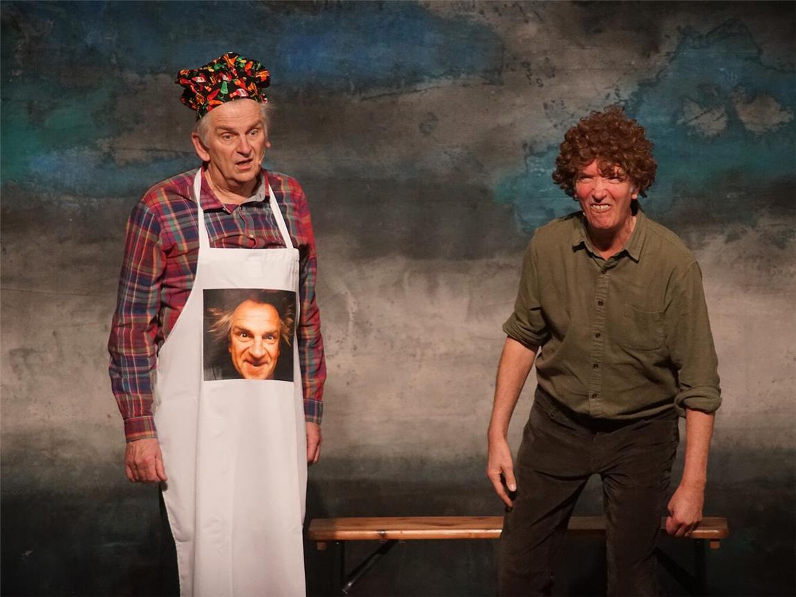 Die „Bullemänner“ bei ihrem Gastspiel im Bürgerhaus in Rees. Foto: Stadt Rees