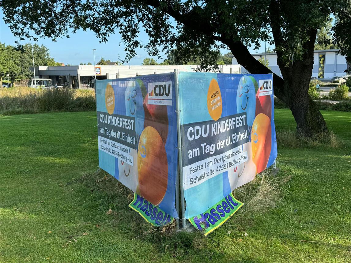 Die CDU lädt wieder zum Kinderfest. Foto: CDU