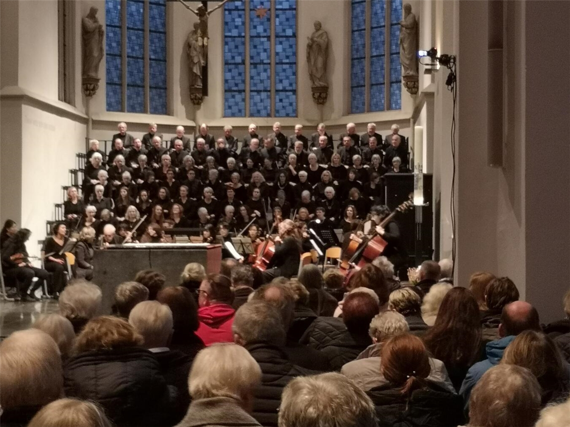 Die Darbietungen in der Pfarrkirche St. Maria Magdalena wurden mit Standing Ovations belohnt. Foto: privat