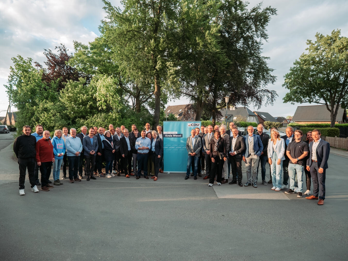 Die Delegierten CDU im Landtagswahlkreis Wesel II mit den Kommunen Alpen, Kamp-Lintfort, Rheinberg, Sonsbeck, Xanten und Voerde. Foto: CDU