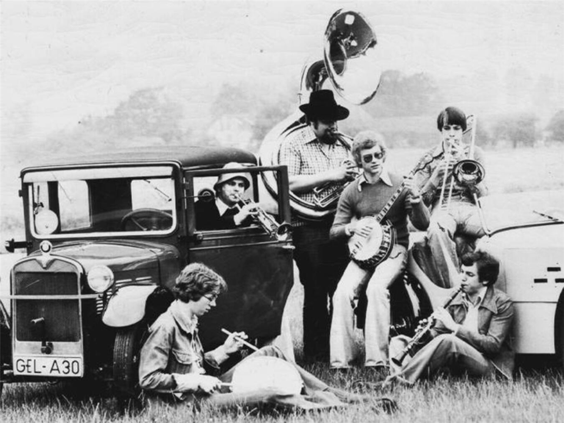 Die Drakes of Dixieland gründeten sich 1975 als Schülerband der Musikschule Geldern.Foto: privat