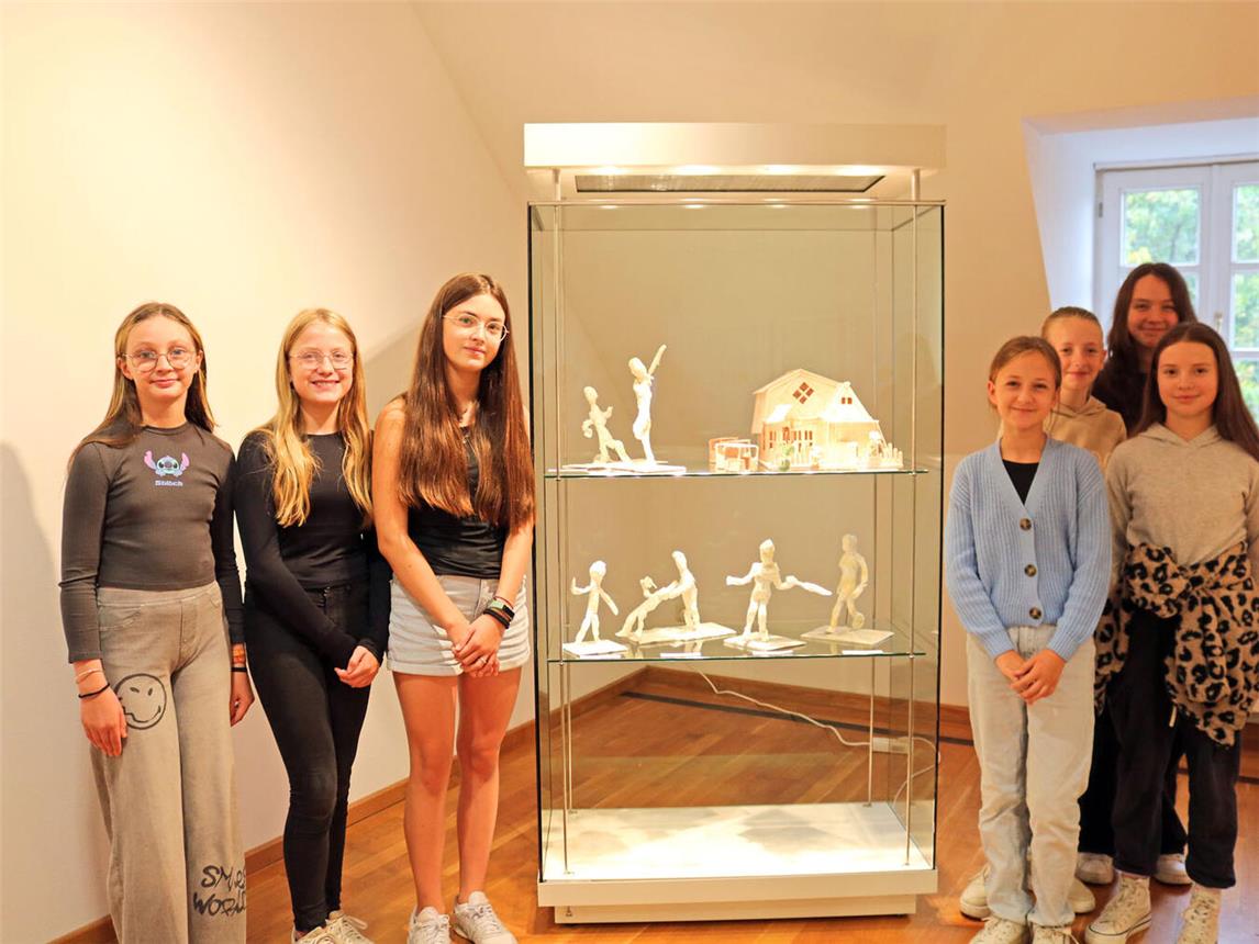 Die eigenen Arbeiten im Museum ausgestellt zu sehen, ist ein ganz besonderes Gefühl und macht natürlich auch ein kleines bisschen stolz. NN-Fotos (3): CDS