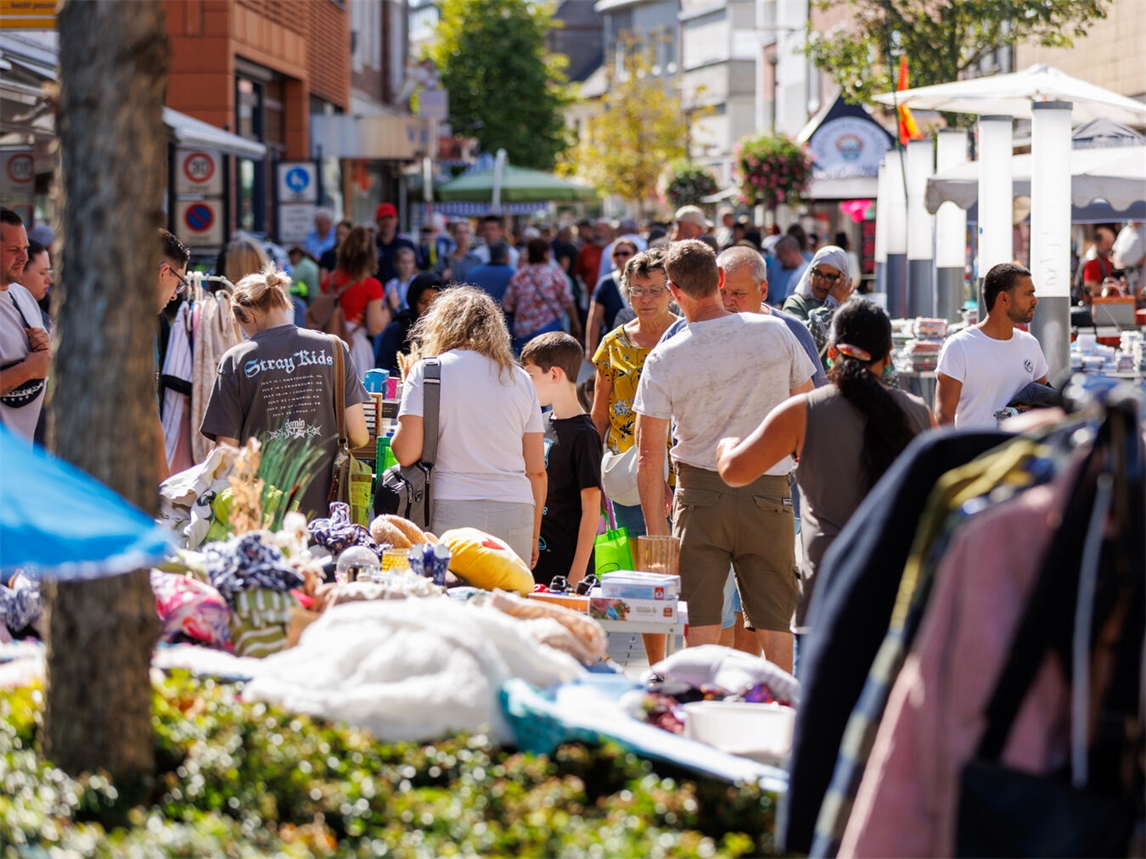 "Emmericher Innenstadt als Flaniermeile am 6. September, Foto von Axel Breuer"