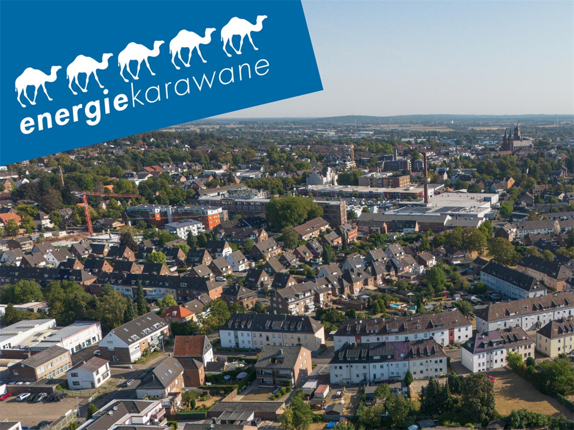 "Energiekarawane bietet kostenlose Gebäudeenergieberatung im Süden des EOC, Kleve"