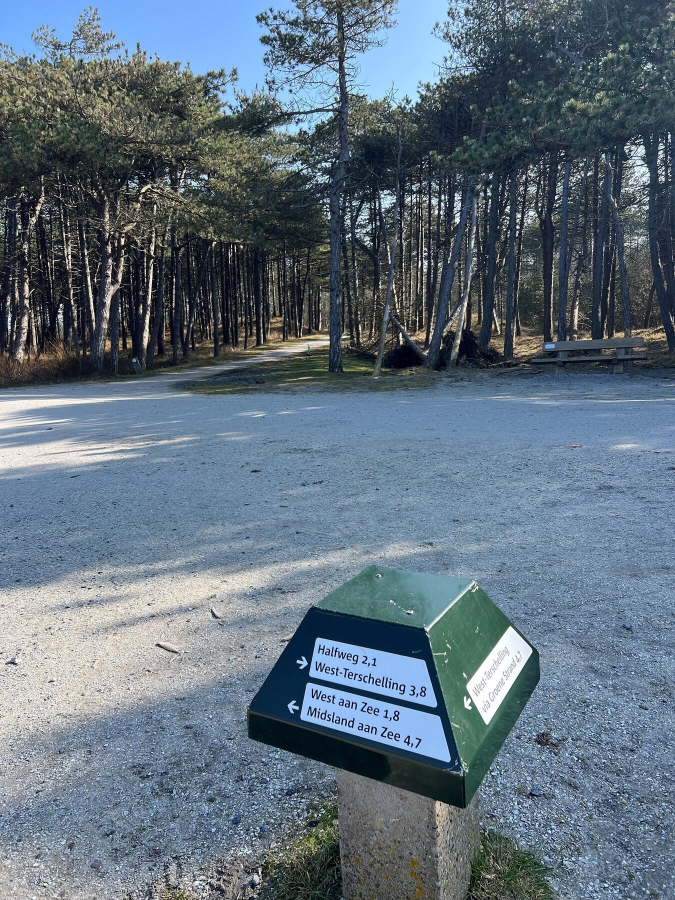 Die Fahrradrouten über die Insel sind gut ausgeschildert.