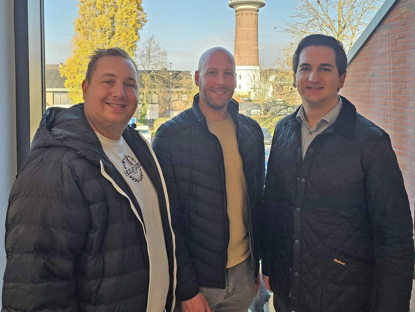 Die FDP-Fraktion im Rat der Stadt Kevelaer hat sich neu formiert. V.r.: Jan Itrich, Philipp Schmidt und Jens Auerbach.Foto: FDP Kevelaer