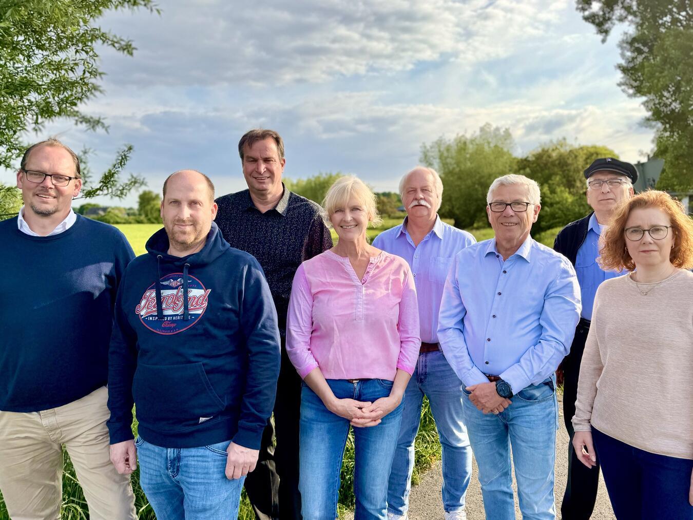 Die FDP Rheurdt freut sich auf zahlreiche Gespräche und einen gelungenen Wahlkampfauftakt. Foto: privat