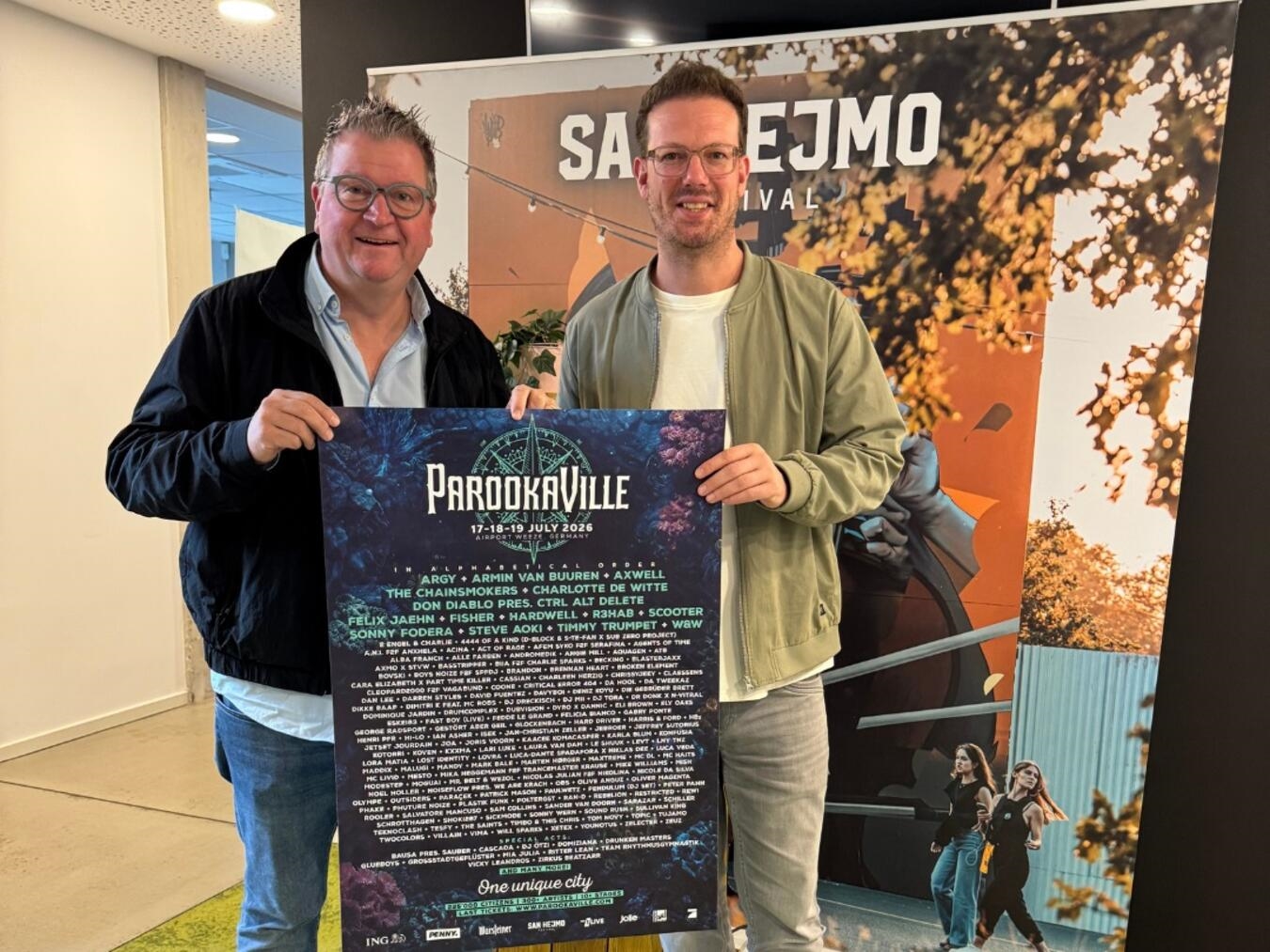 "Weeze Festivalveranstalter bieten ermäßigte Sondertickets für Bürger an, Parookaville Event, gemeinschaftliche Unterstützung"