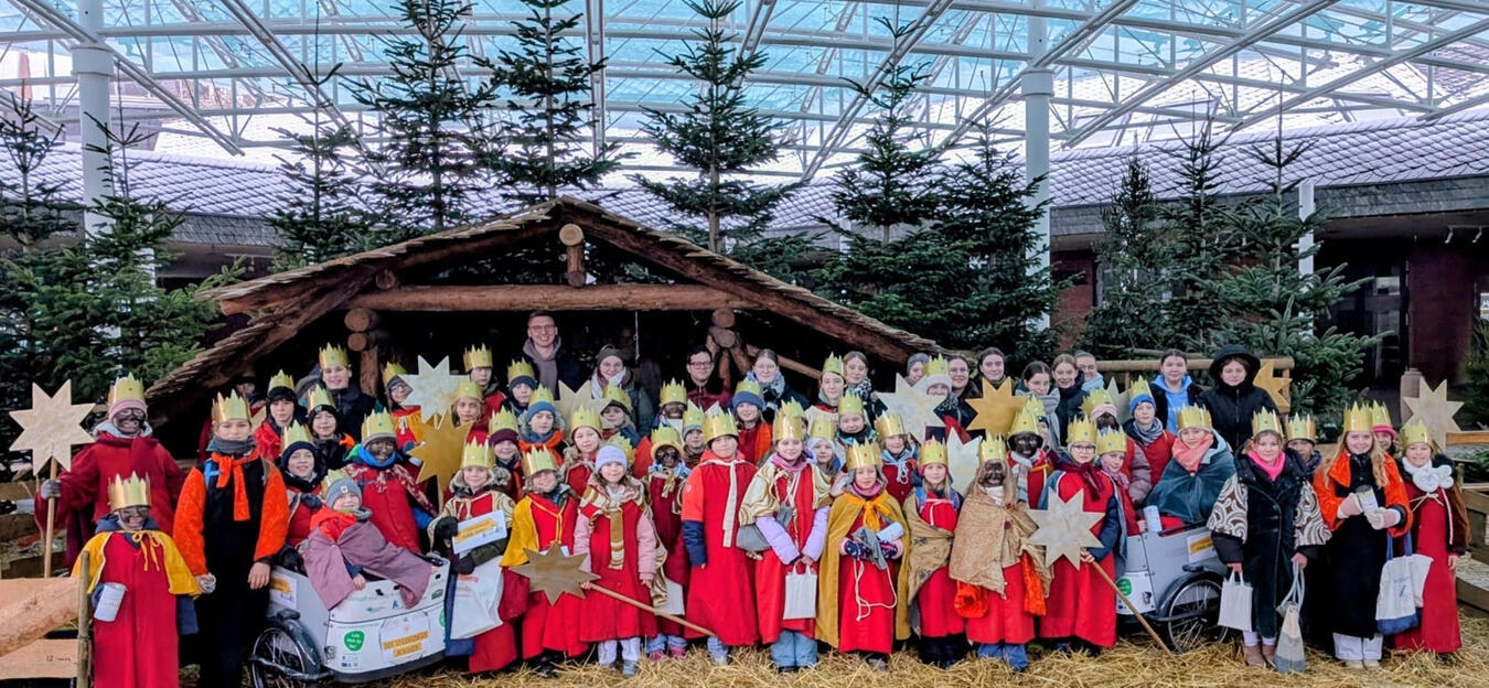 Die fleißigen Sternsinger haben sich zu Jahresanfang gegen Kinderarbeit engagiert. Foto: privat