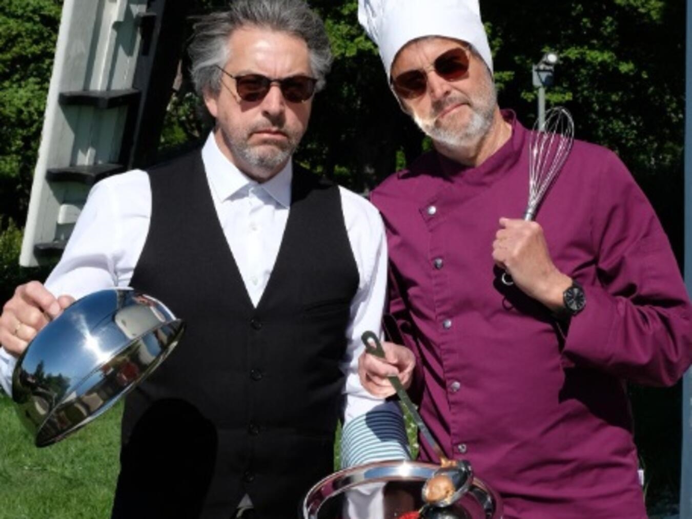 Die „Flügelflegel“ gastieren in der Steprather Mühle. Foto: privat