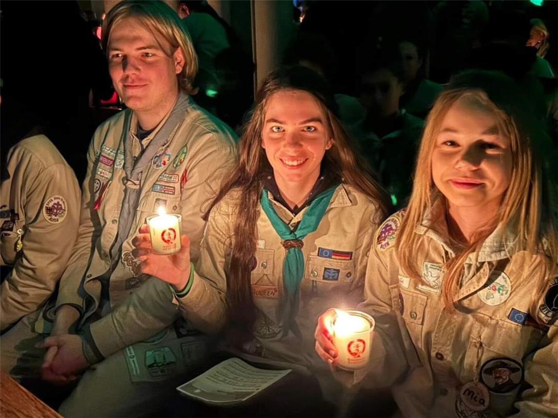 Die Friedenslichter bringen wieder Licht und Hoffnung. Foto: privat