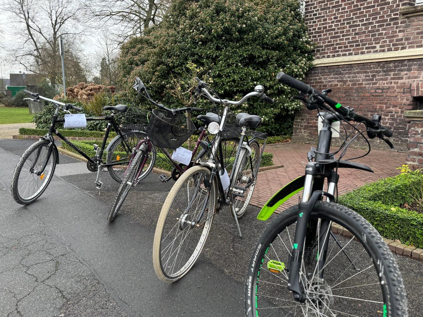 "Fundradversteigerung in Geldern, Fahrradauktion alle drei Monate, Foto von Stadt Geldern/Leeder"
