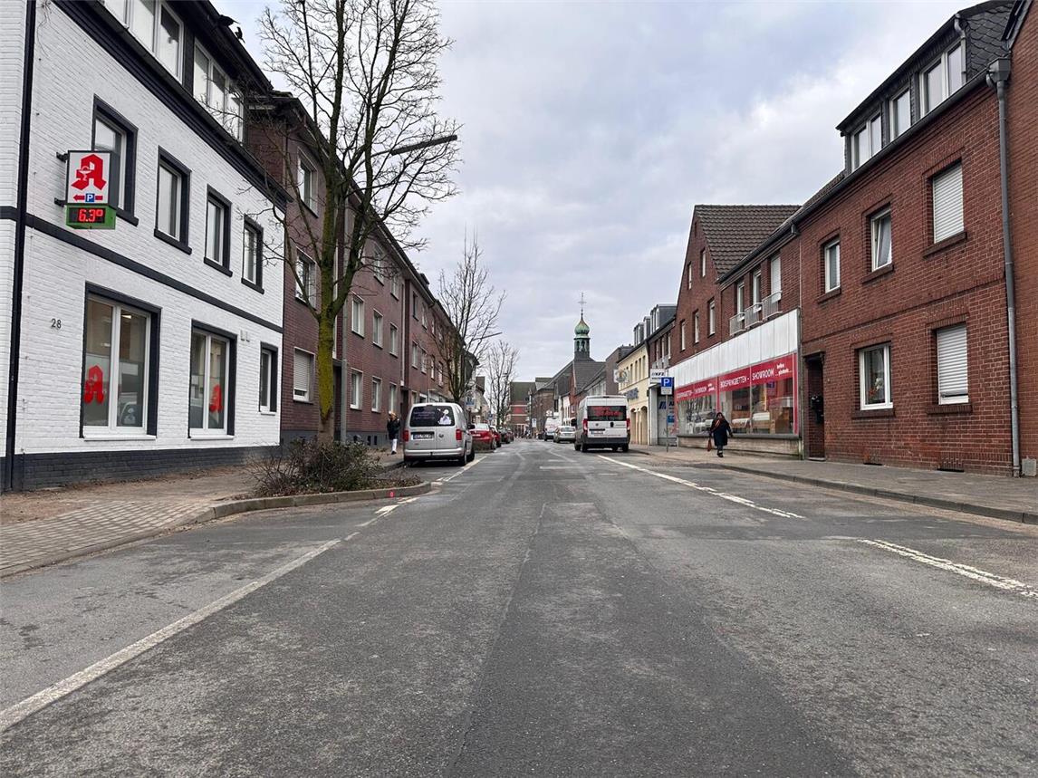 Die Gelderstraße in der Innenstadt wird bis Herbst umfassend modernisiert.Foto: Stadt Geldern/Terhorst