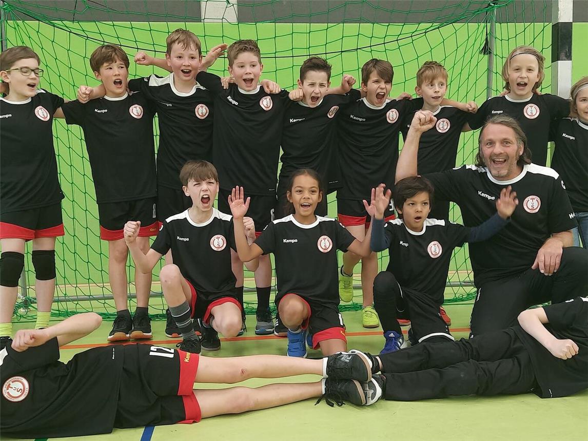 Die gemischte E-Jugend dominierte die Kreisklasse – außer Konkurrenz – ohne Punktverlust. Foto: privat