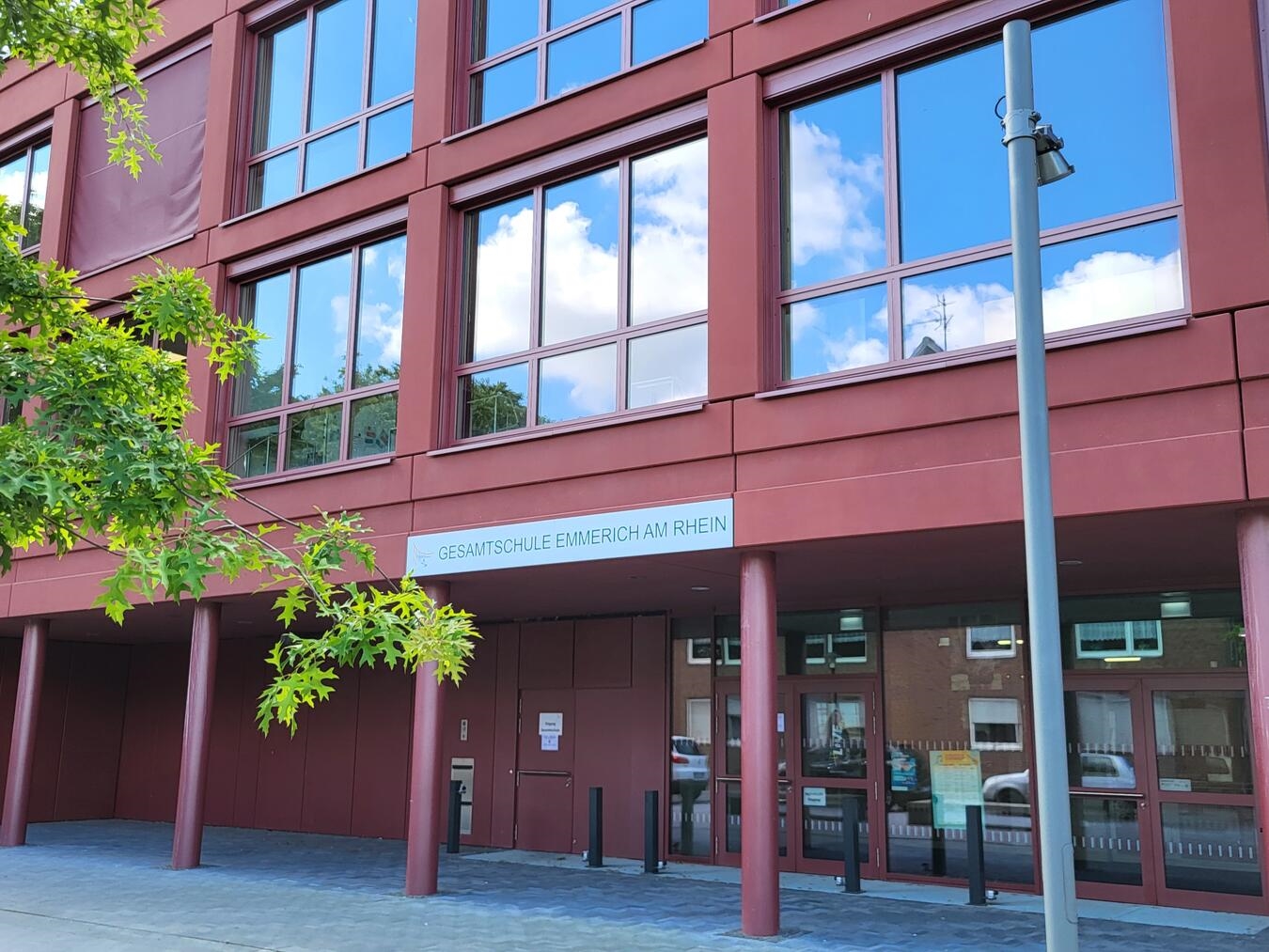 Die Gesamtschule in Emmerich stellt sich am 22. November vor. NN-Foto: Michael Bühs