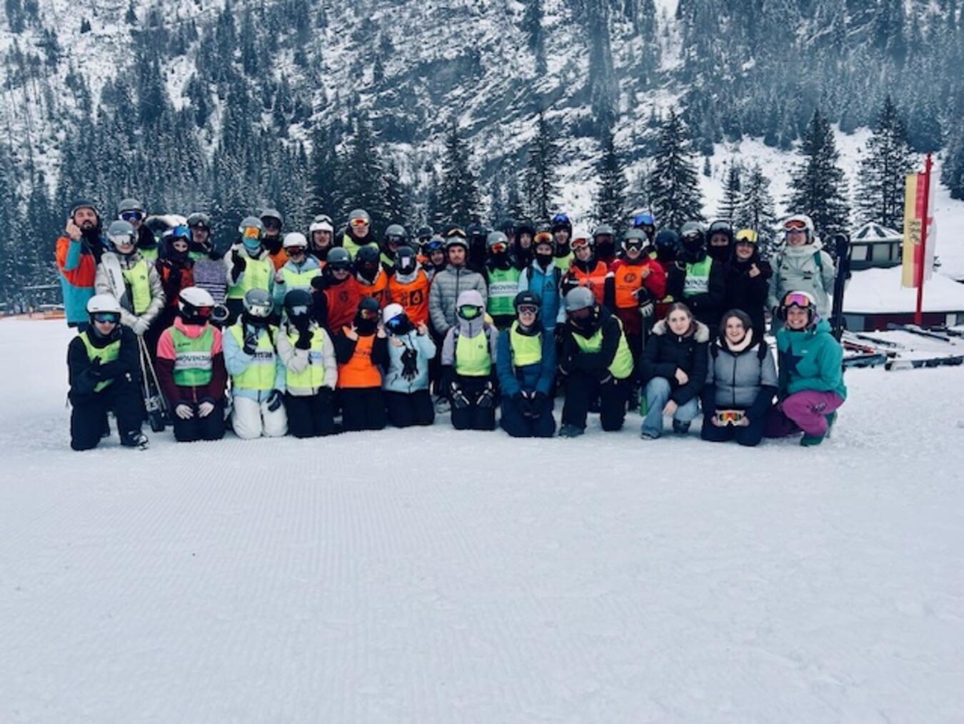 Die „Gipfelstürmer“ der Gesamtschule Geldern.Foto: privat