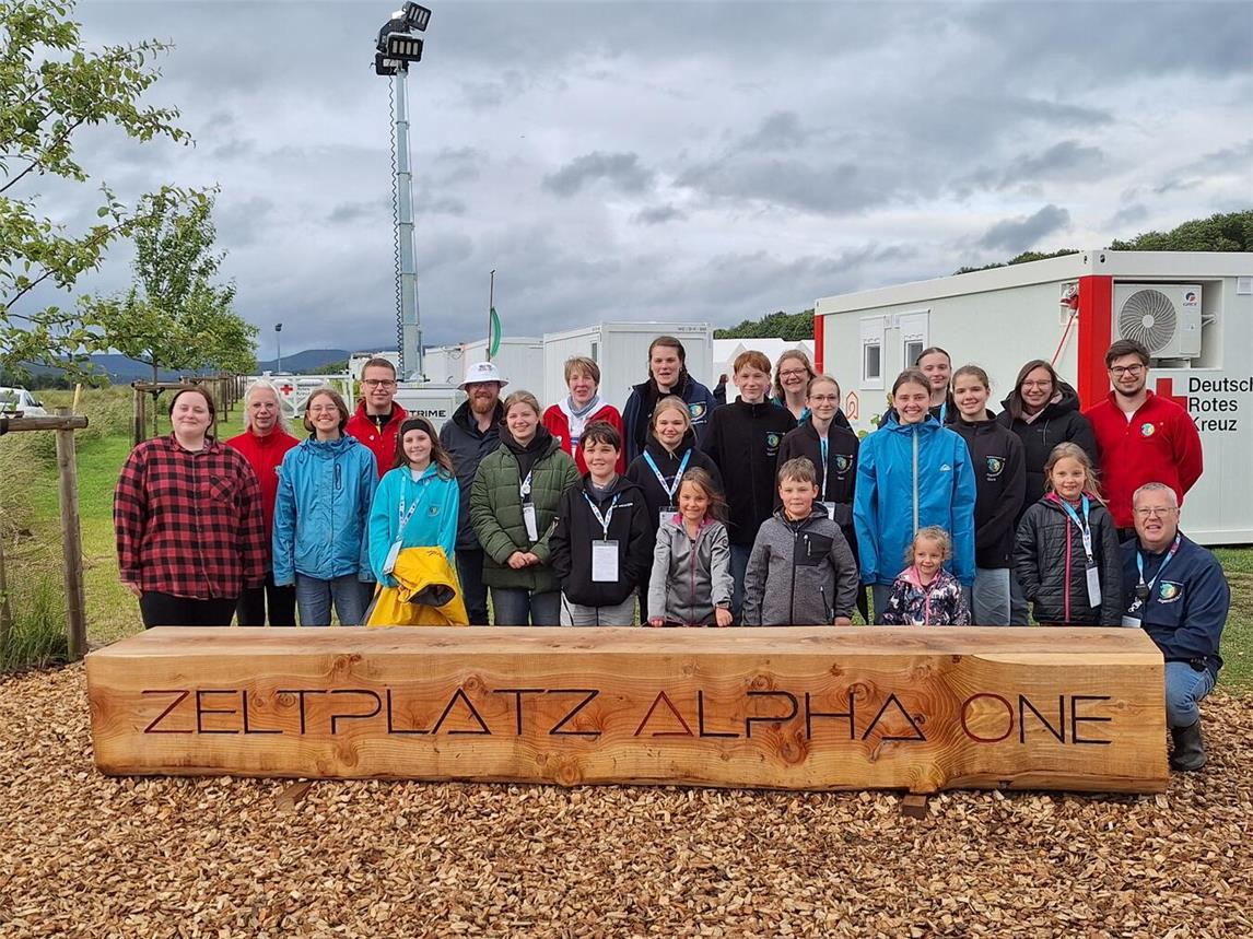 Die Gocher Gruppe beim Supercamp in Hameln. Foto: JRK Goch