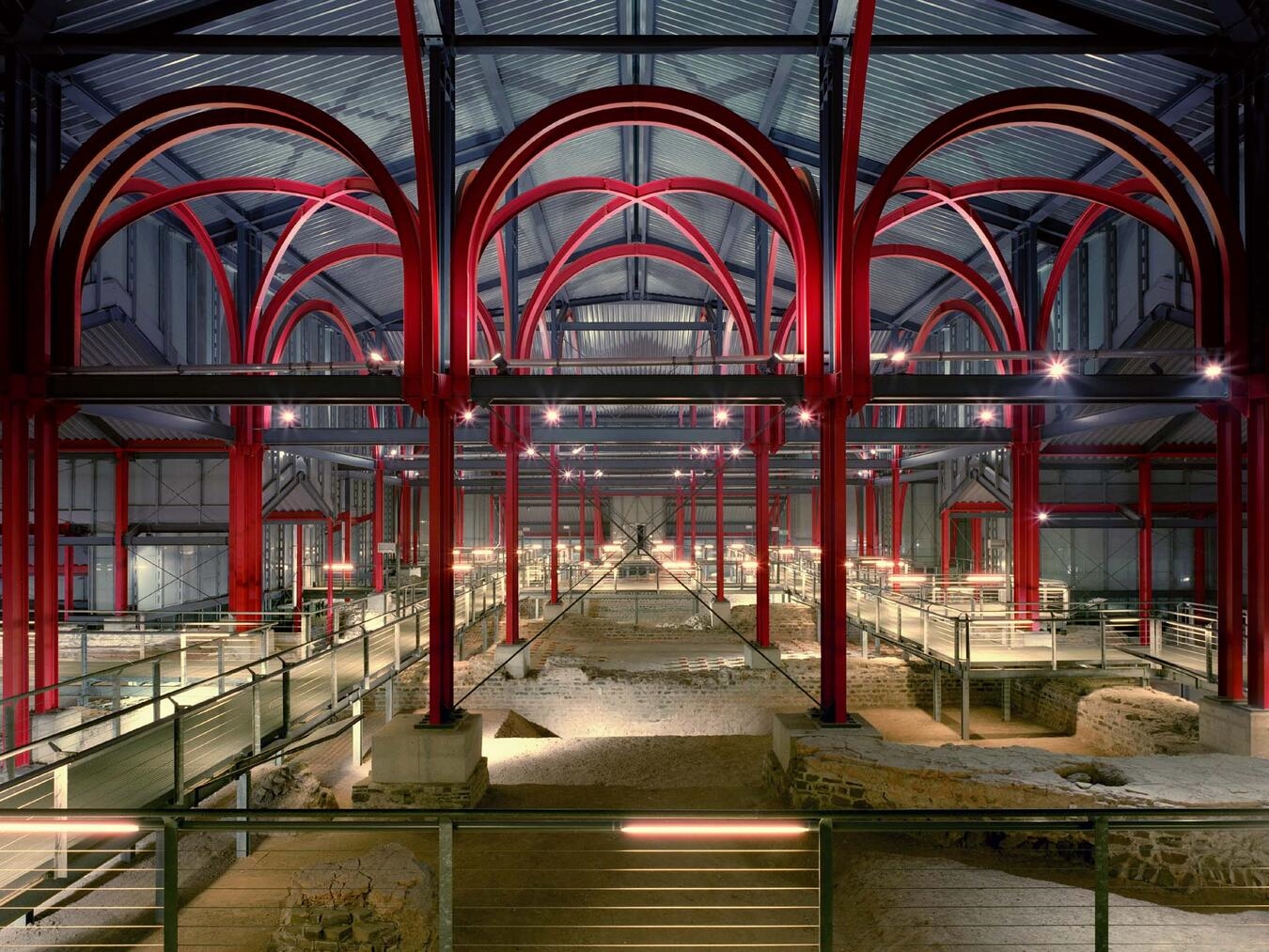 Die Großen Thermen des römischen Xanten. Foto: Axel Thünker DGPh