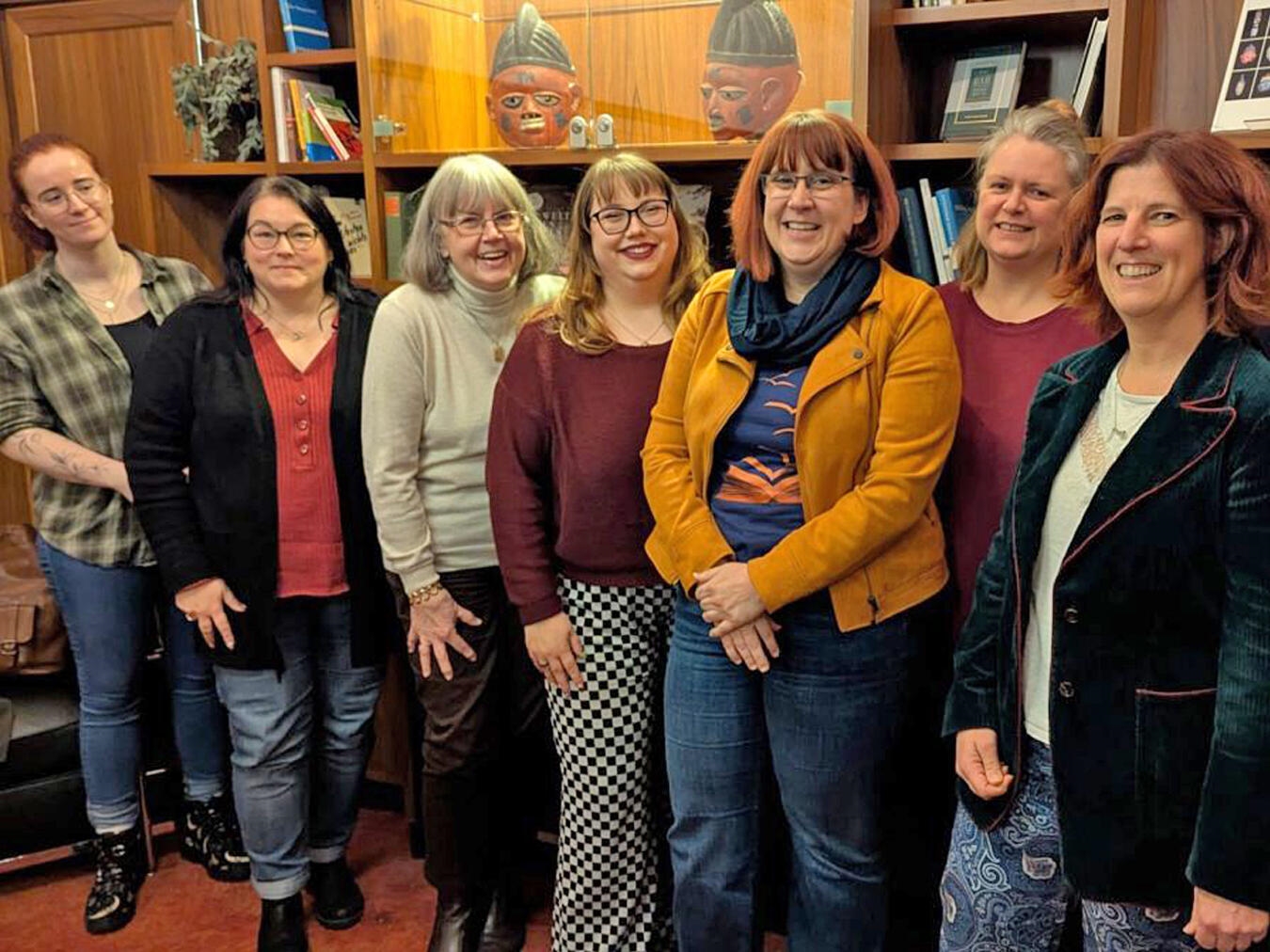 Die Gründungsmitglieder des Fördervereins Bücherregen vom Niederrhein freuen sich auf die 1. Buchmesse in Brüggen. Foto: privat