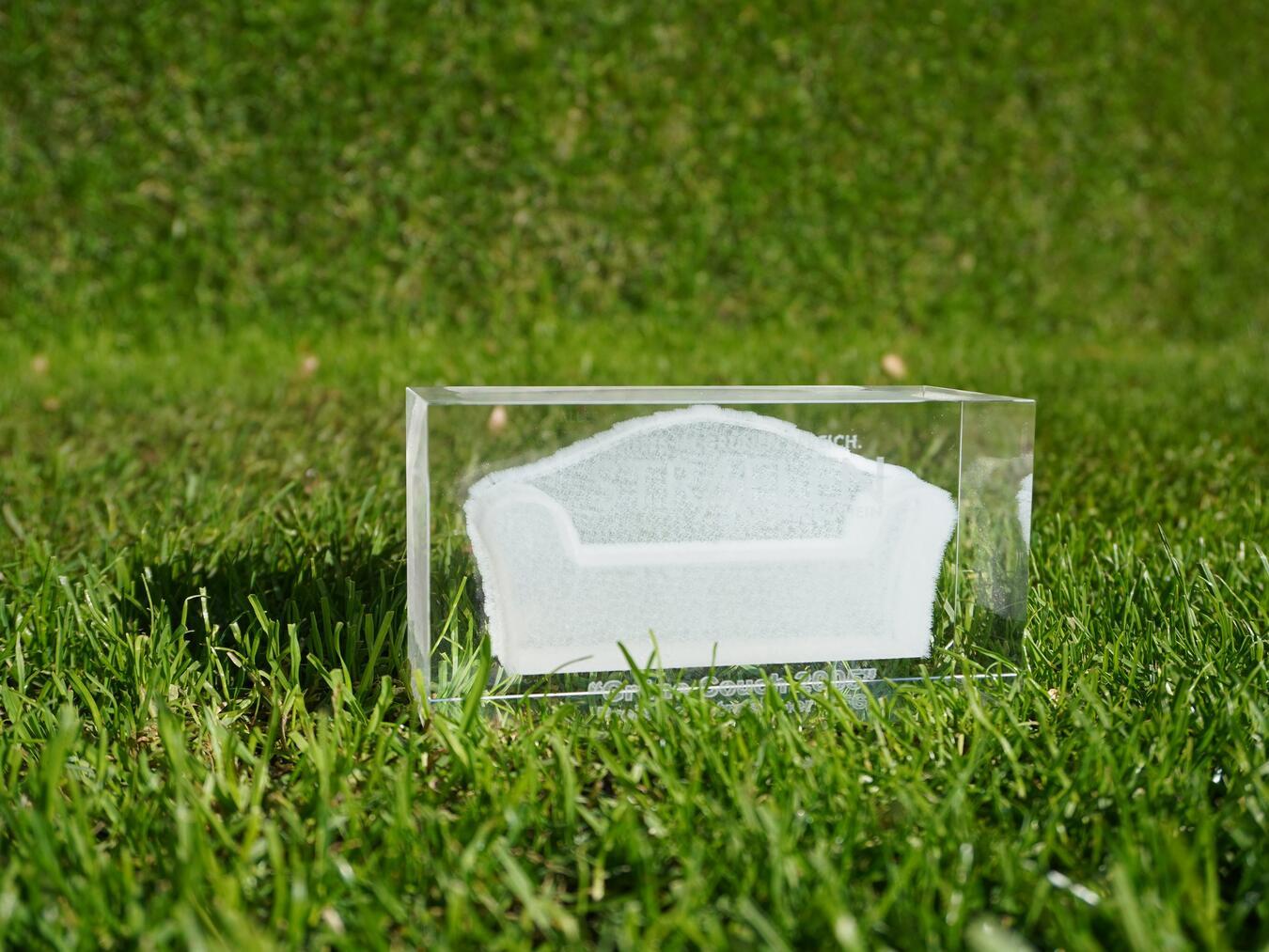 Die Grüne Couch wird alljährlich in Straelen vergeben.Foto: Stadt Straelen