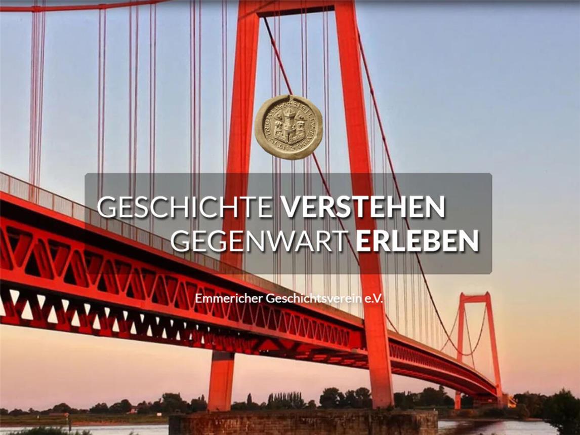 Die Homepage des Geschichtsverein ist unter www.emmericher-geschichtsverein.de erreichbar.