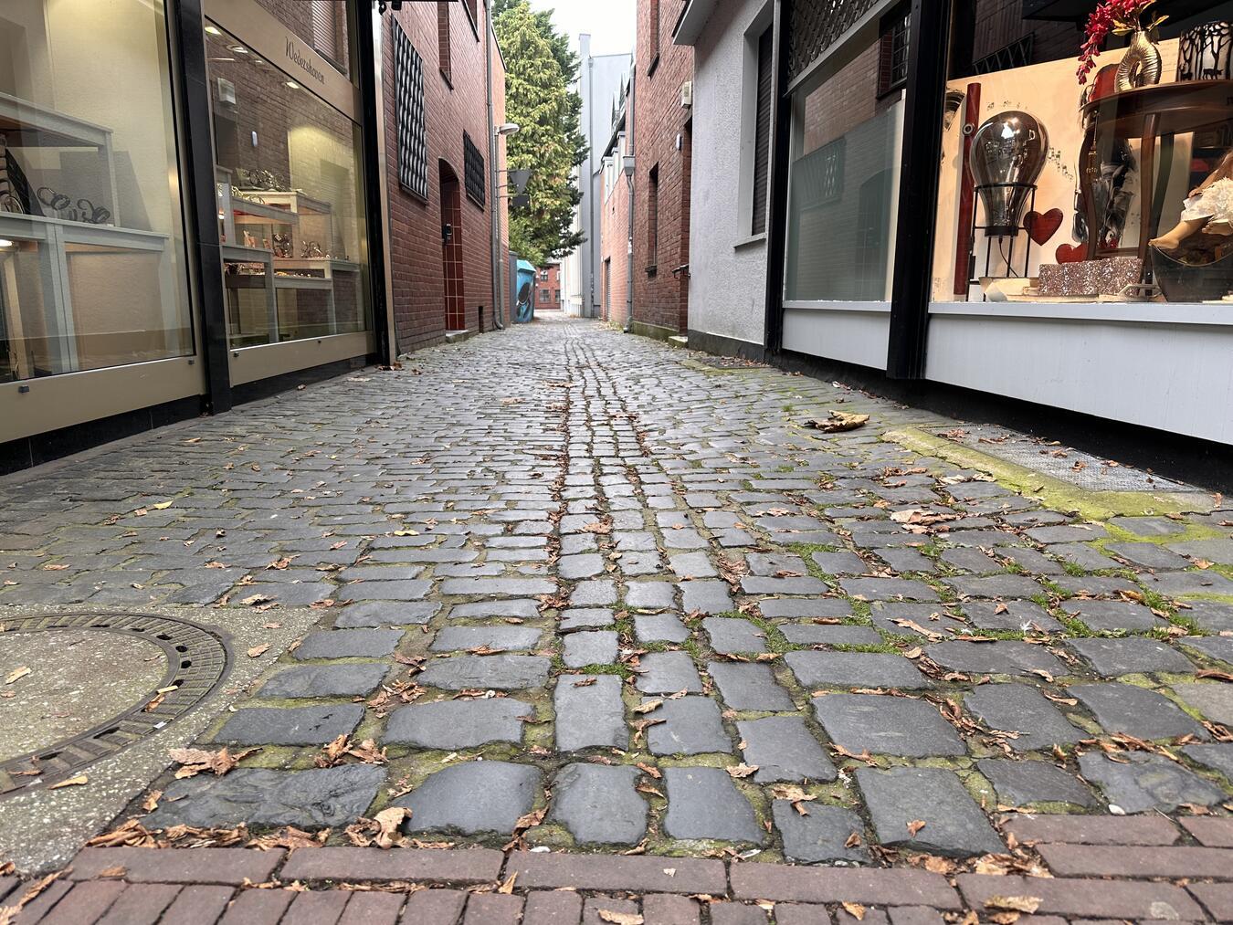 Hülser-Kloster-Gasse wird 2025 modernisiert Die Hülser-Kloster-Gasse wird im nächsten Jahr umgestaltet. Foto: Stadt Geldern/Terhorst