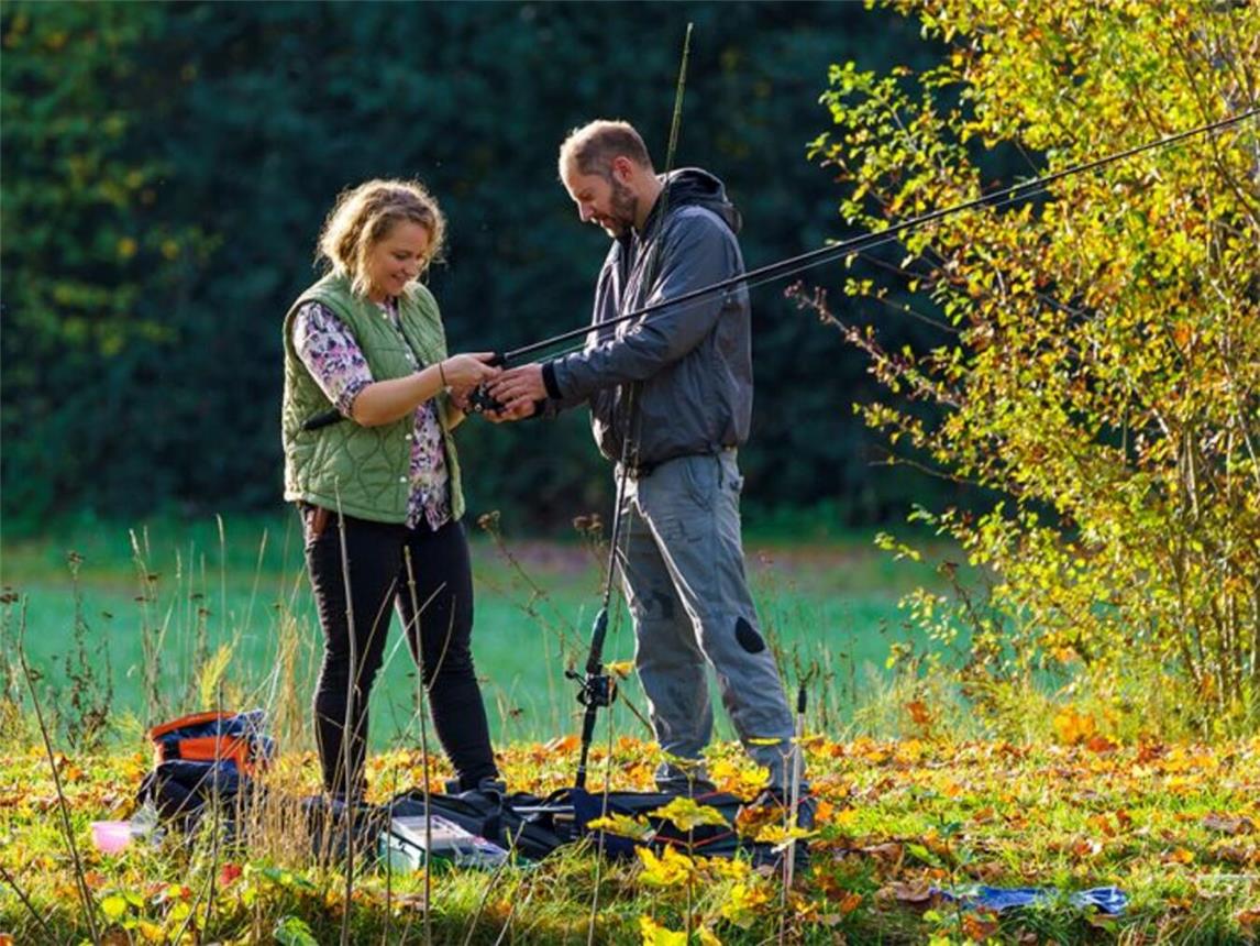 Die Idee des „Go Fishing-Days“ wird erstmals in NRW aufgegriffen. Interessierte können in Begleitung eines ausgebildeten Anglers in das Hobby hineinschnuppern. Foto: Landesfischereiverband Westfalen und Lippe