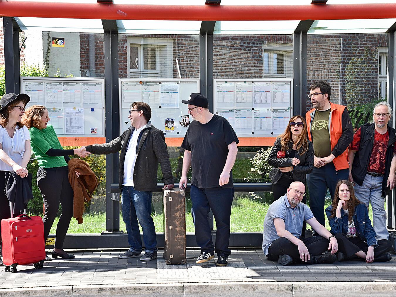 Die improvisationsfreudige Theatergruppe gastiert am 24. Mai in Geldern. NN-Leser können 3 x 2 Tickets gewinnen. Foto: Evelyn Lux/Rheinflipper