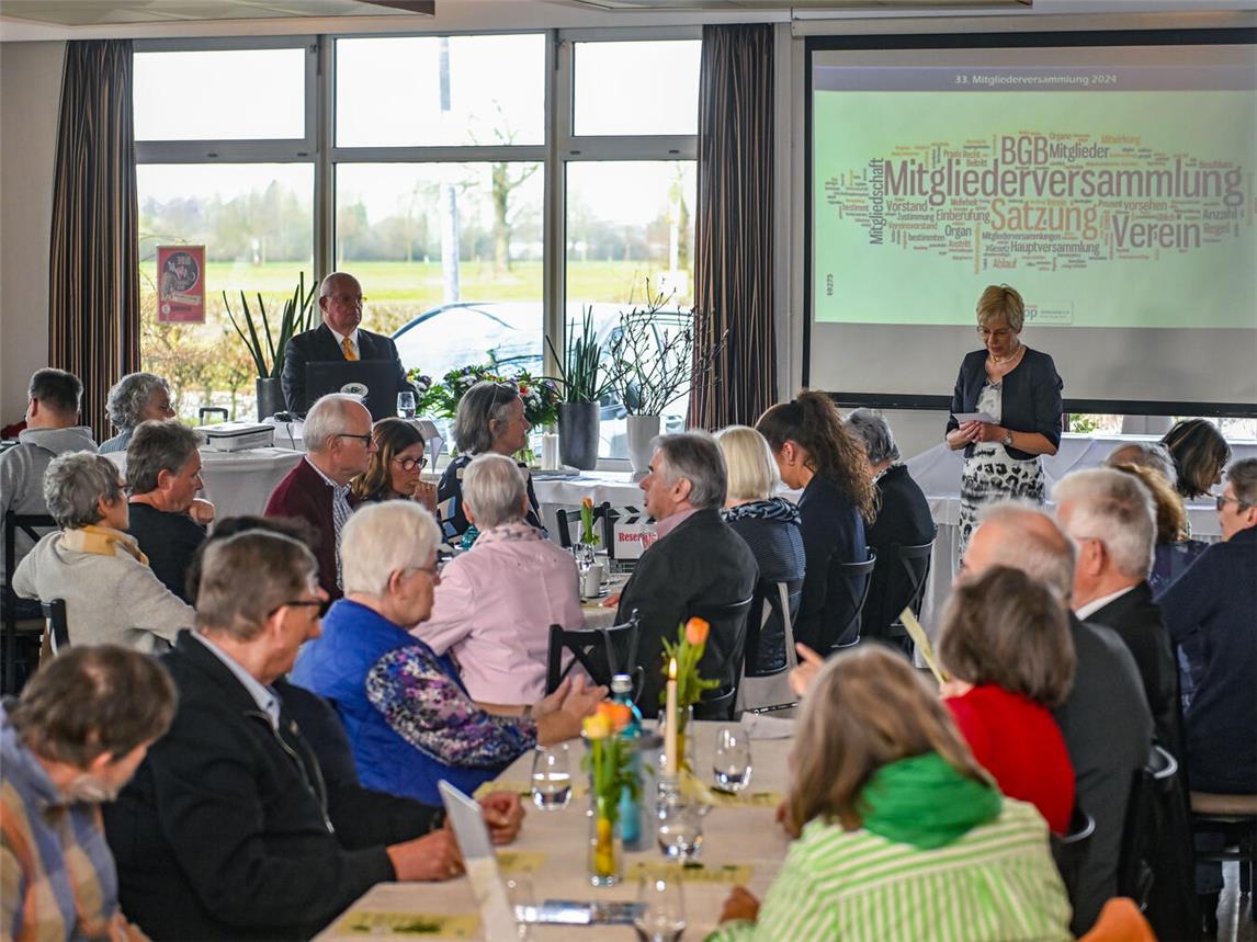 Die Jahreshauptversammlung findet am Samstag statt.Foto: Norbert Prümen