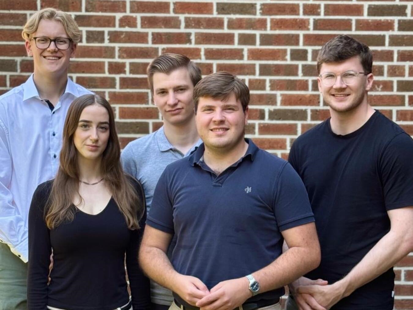 "Vorstandswahl Junge Liberale: Leander Bleckmann, Amalia Koller, Daniel Peters, Celestino Sternberg, Joshua Klösters"