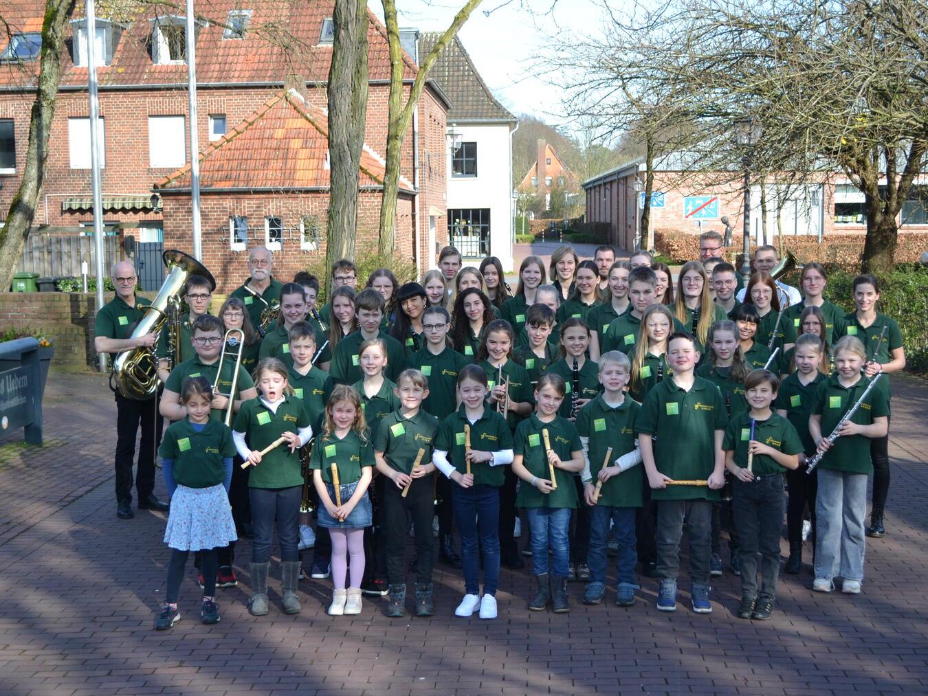 Die jungen Musiker freuen sich schon auf ihren Auftritt vor großem Publikum. Foto: privat