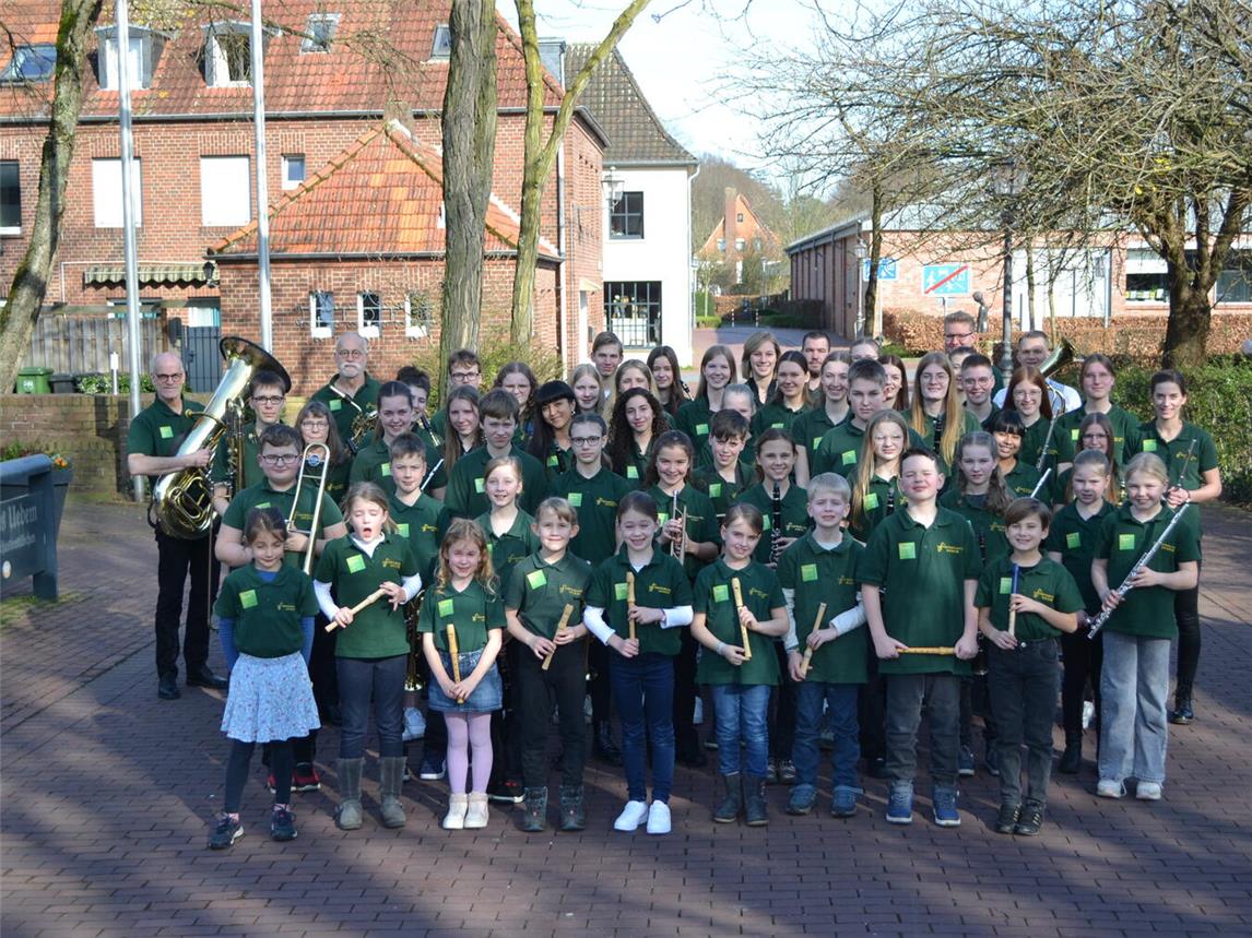 Die jungen Musiker freuen sich schon auf ihren Auftritt vor großem Publikum. Foto: privat