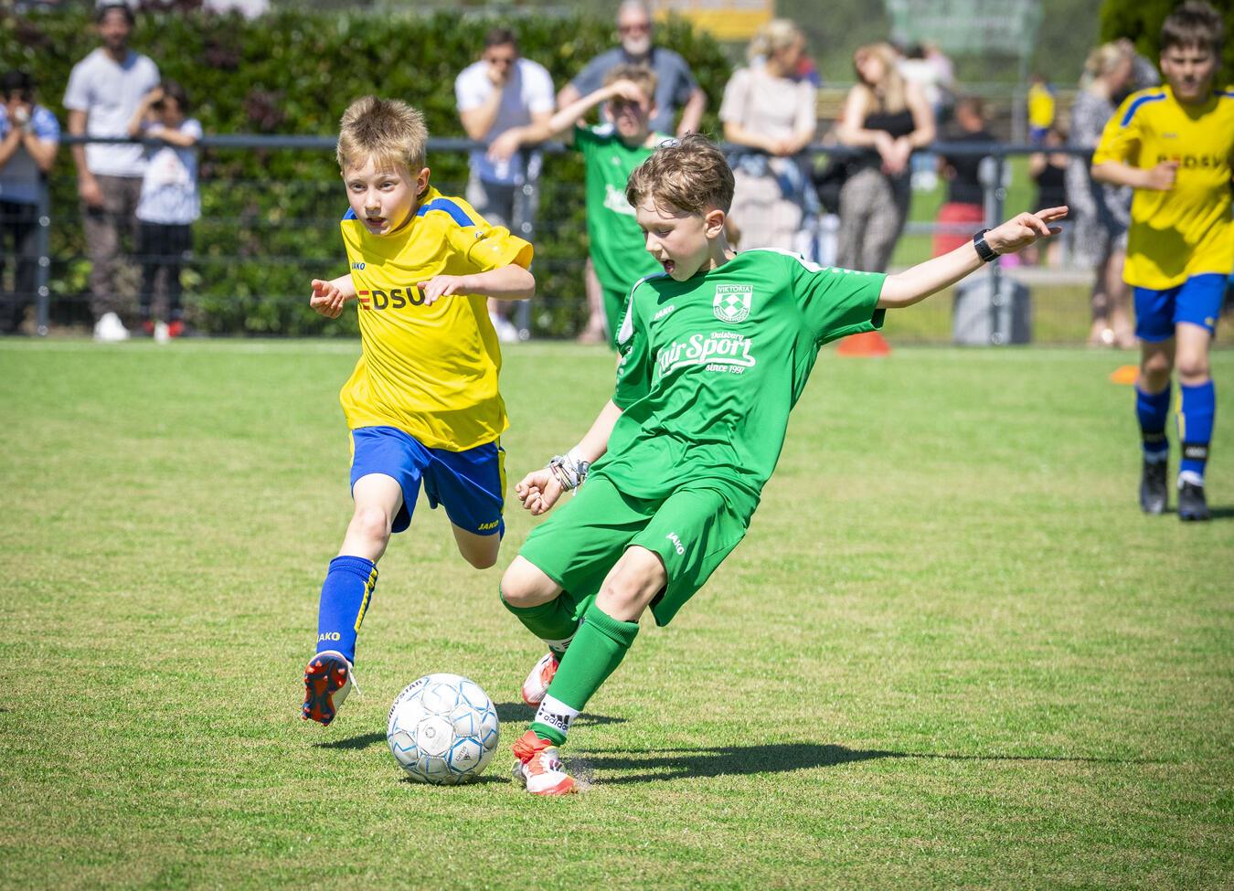 Die jungen Teilnehmer zeigten, was sie draufhaben. NN-Foto: Gerhard Seybert
