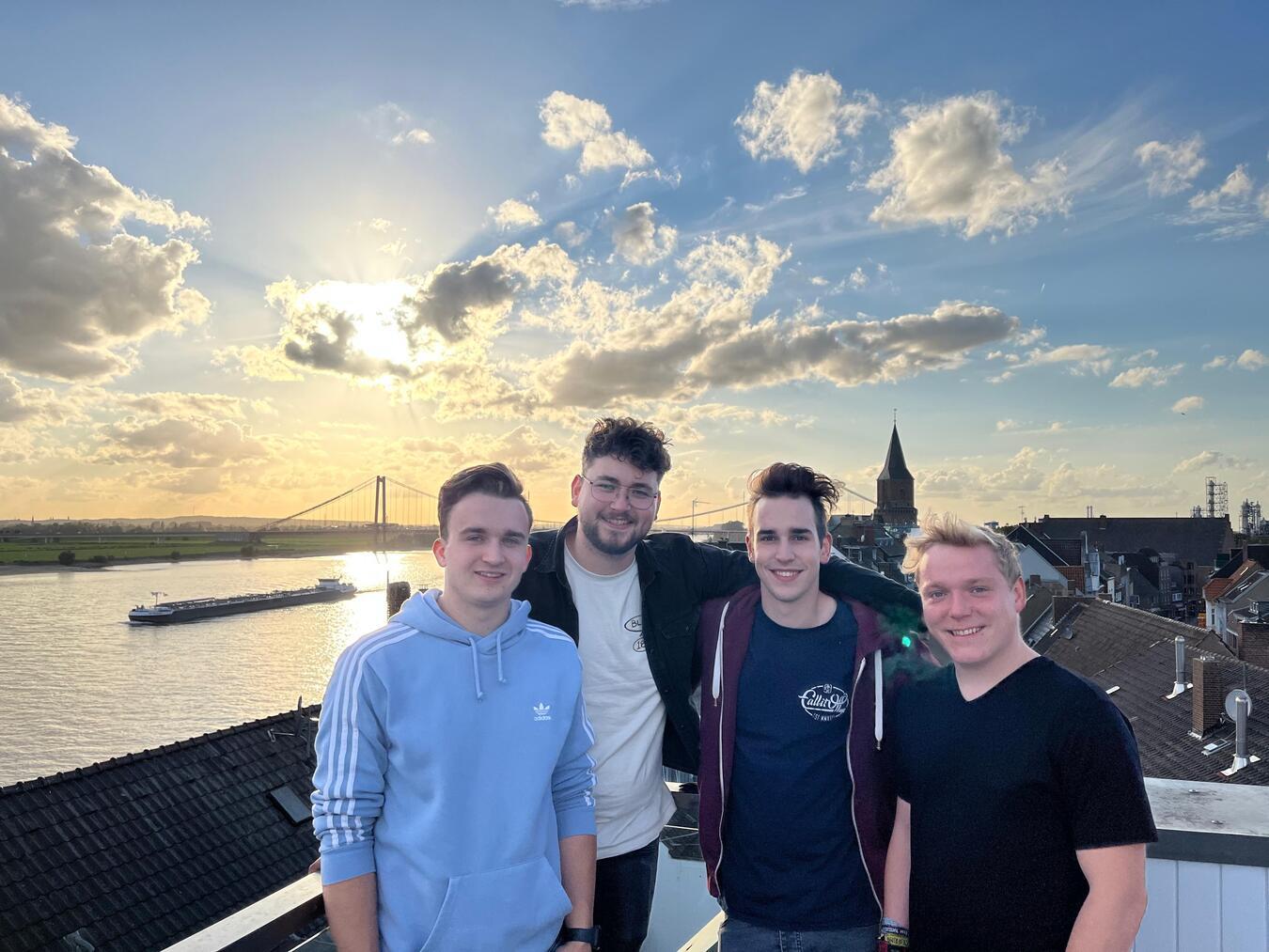 Die Jungs von „Felkmett“ freuen sich auf das große Saisonfinale. Foto: Nico Schuster