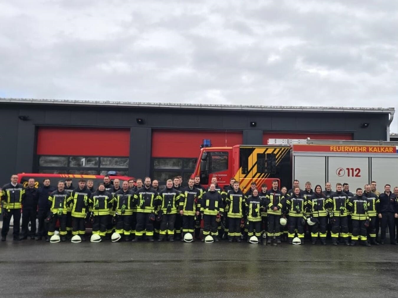Die Kameraden wurden im Grundlehrgang Modul 1 + 2 ausgebildet. Foto: Feuerwehr